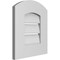 Ekena Millwork Arch Top Surface Mount PVC Gable Vent: Non-Functional, w/ 3-1/2"W x 1"P Standard Frame, 14"W x 14"H GVPAR14X1401SN - alternate 5